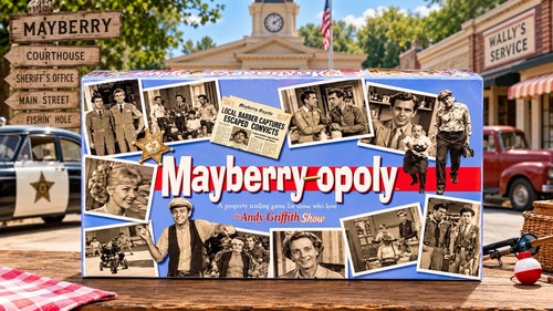 Mayberry opoly board game - mayberry-opoly, new