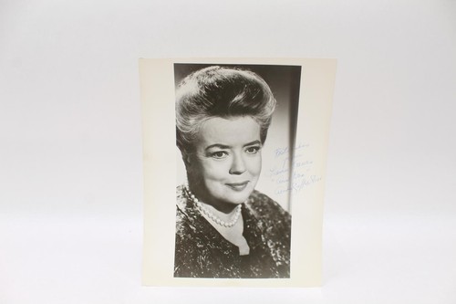 Frances bavier signed - signed, photo